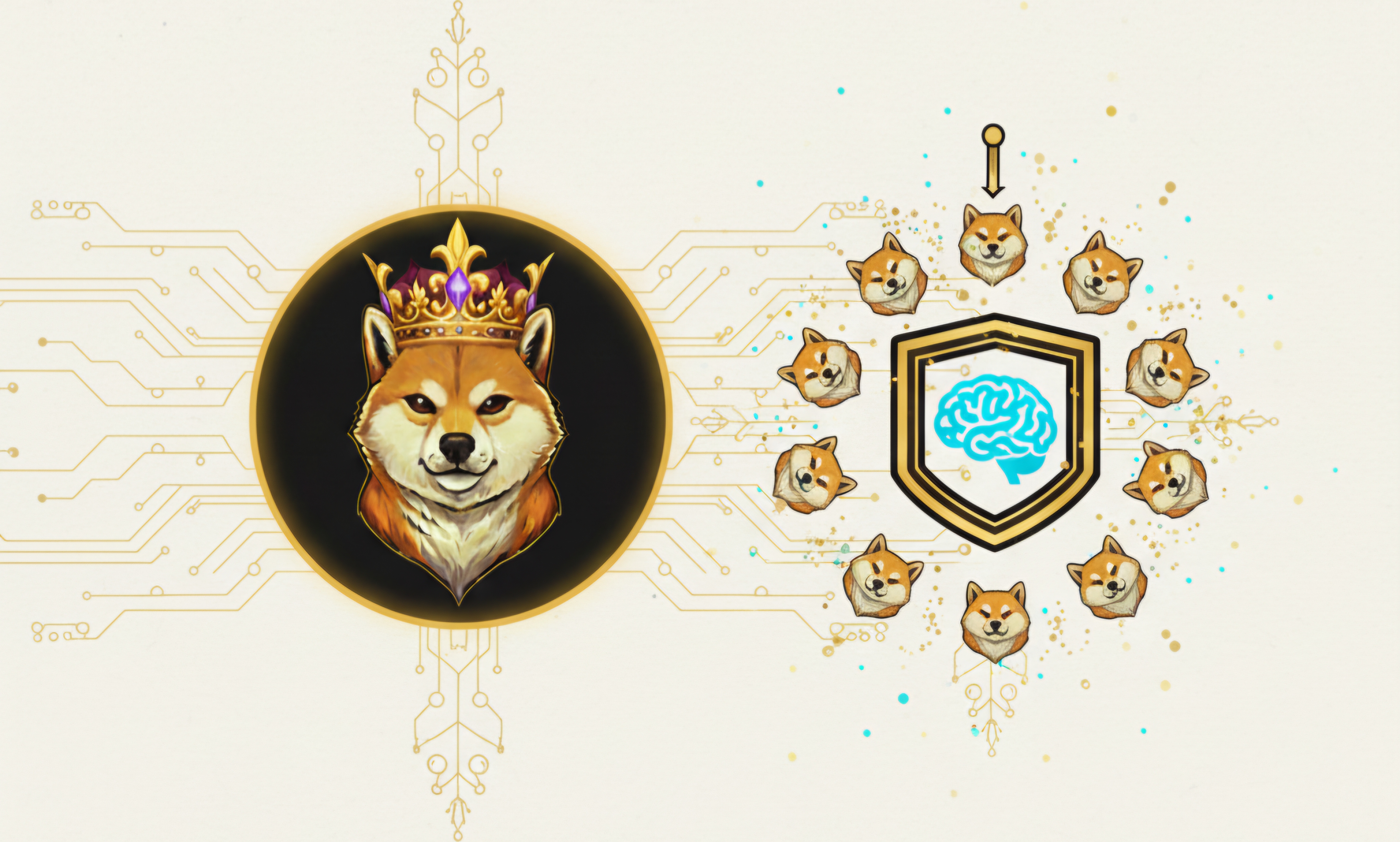 Shiba Inu King Hero Image